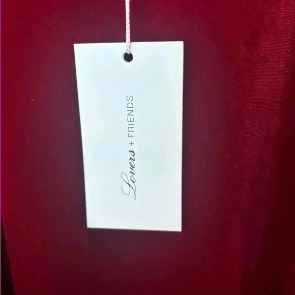 Lovers + Friends Rebel Slip in Ruby Red. XS - Picture 11 of 11